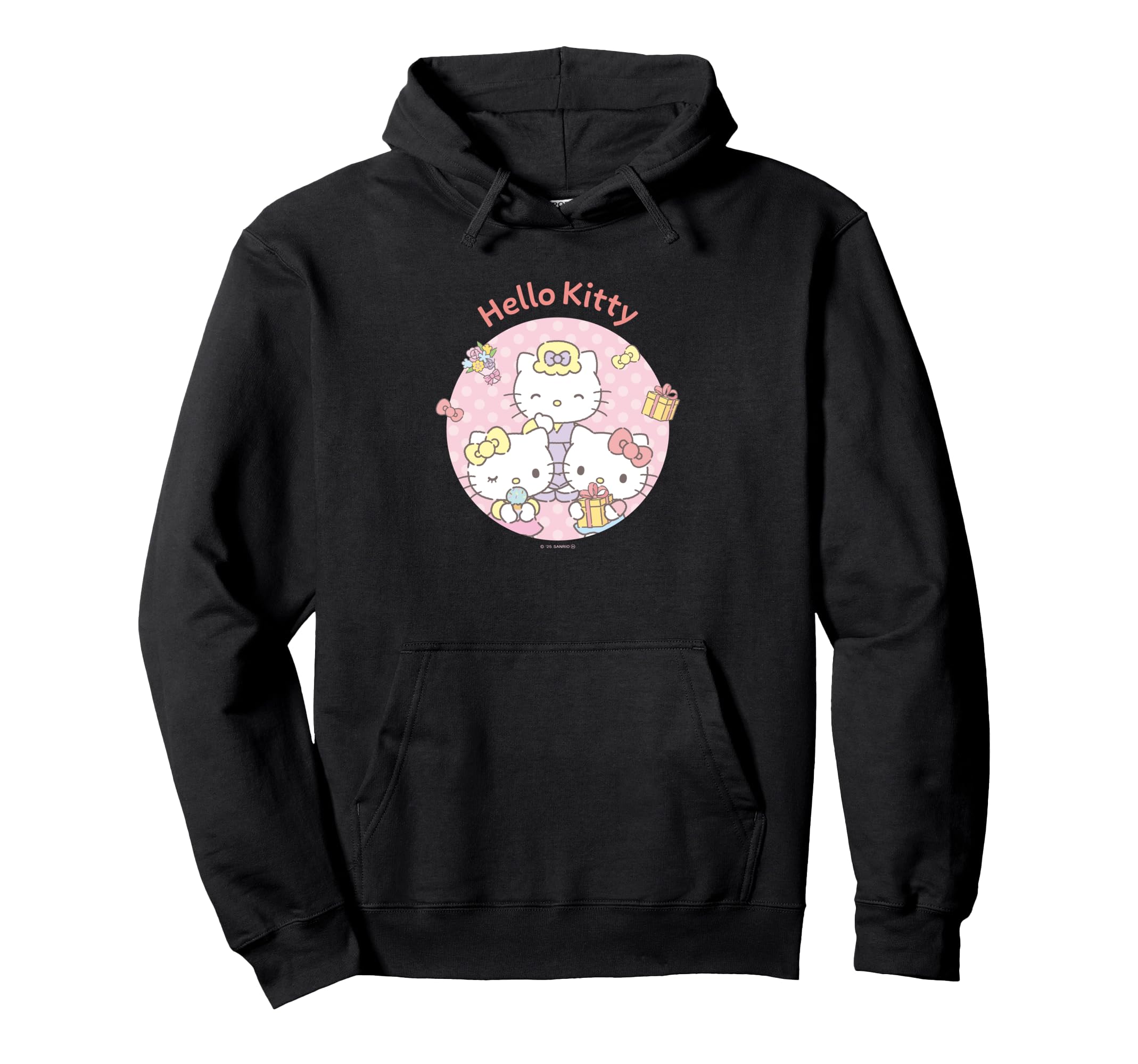 

День Hello Kitty Mom Hoodie [День отца/Специальное предложение для матери] чёрный