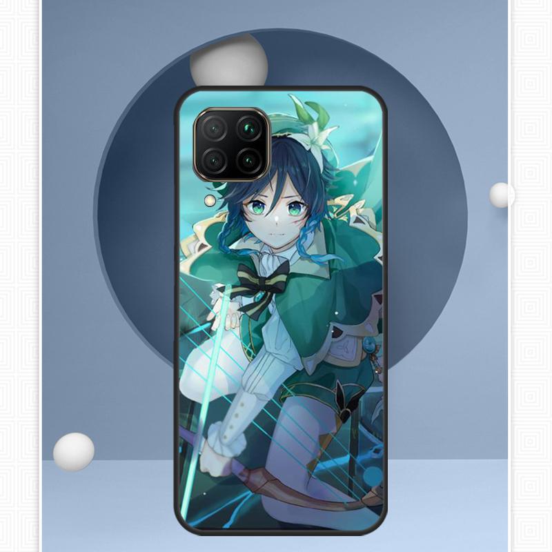 Genshin Impact Venti For Huawei Nova 12s 12i 11i 8i Y91 Y60 Y70 Y72 Y90 Y61 9 10 SE P20 P40 Lite P30 P60 Pro Case