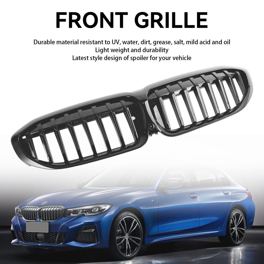 Glänzend Schwarz Nierengrill 51138072085 Passend für BMW 3er G20 2019-2022