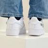 Nike Air Force 1 Low GS Rainbow Lace Swoosh Kids Sneakers White Multi-Color Terra-Blush FQ4948-100