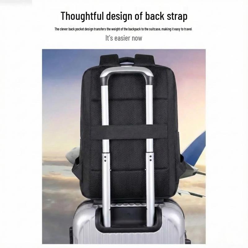 Expandable Waterproof Business Travel Laptop Backpack