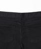 MASSNOUN Nor Wide Black Denim Shorts Msejp010-Bk