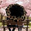 1PC Floral Pattern Umbrella-8-Rib Reinforced, Automatic Open, Lightweight & Durable, Cute Fashion Accessory for Outdoor, Beach, or Casual Use, Beach U