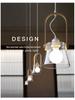 Walnut Glass Pendant Light for Bedside, Salons, Cafes, and Bars