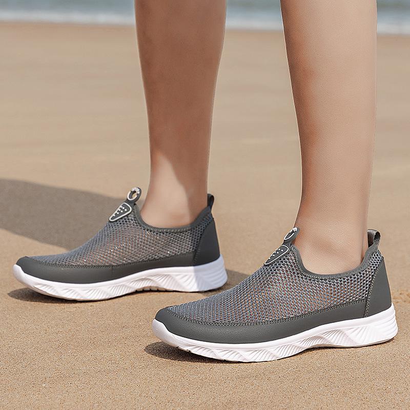 Men's Creek Shoes Express Amazon Single Mesh Shoes Wading Shoes Men's Sneakers Mesh Breathable Beach Shoes