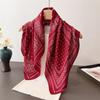 Fashion Decoration Square Scarf Women Luxury Paisley Print Soft Head Scarves Cotton Feel Headscarf Warm Foulard Bandana Neck Tie