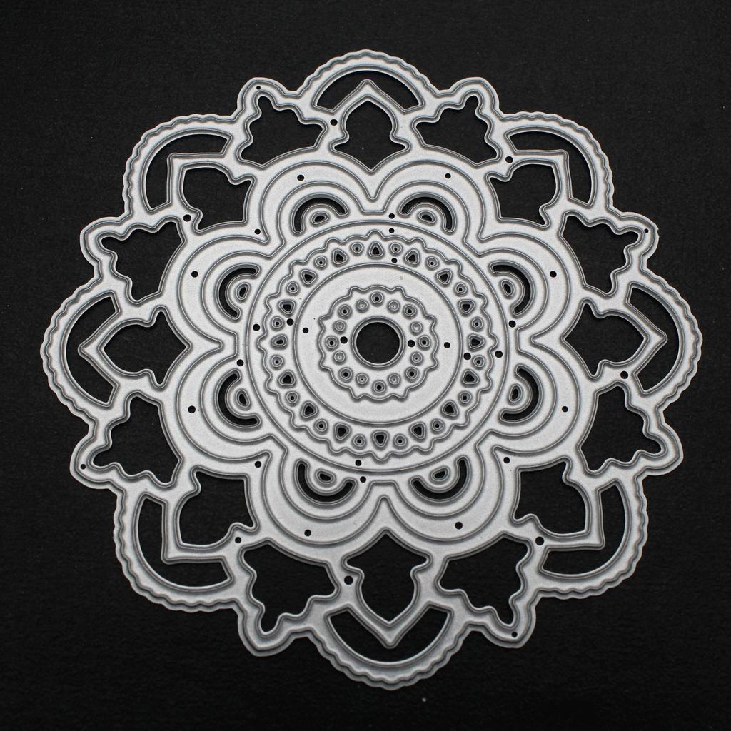 Lace Flower Metal Cutting Dies Stencil for DIY Scrapbooking Photo Album Embossing Paper Cards Crafts Diecuts