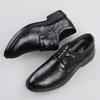 Fashion Men's Oxford Shoes New Trend Party Dress Shoes Genuine Leather Male Casual Shoes Formal Derby  Footwear Male Sneakers