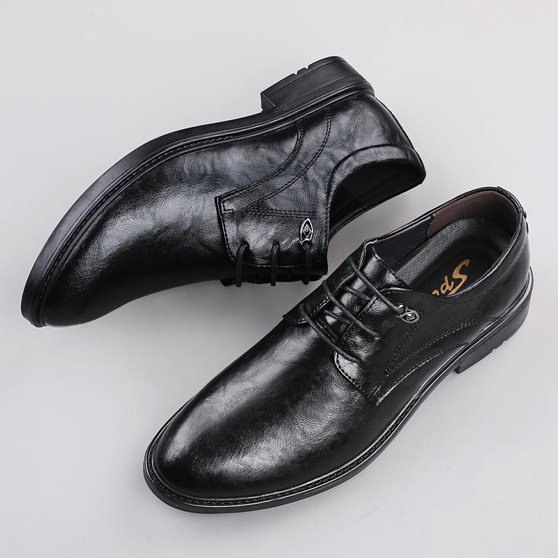Fashion Men's Oxford Shoes New Trend Party Dress Shoes Genuine Leather Male Casual Shoes Formal Derby  Footwear Male Sneakers