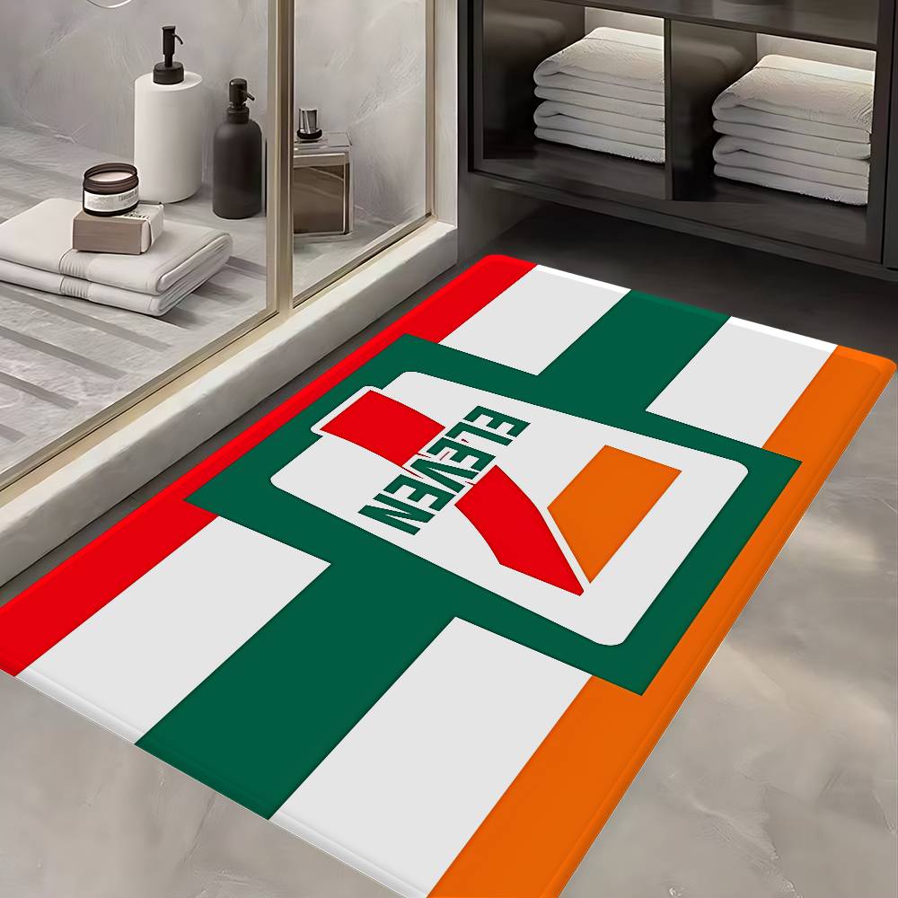 7-E-ELEVENS Bathroom Mat Kids Room Bedroom Decoration Balcony Anti-Slip Doormat Living Room Welcome Rug
