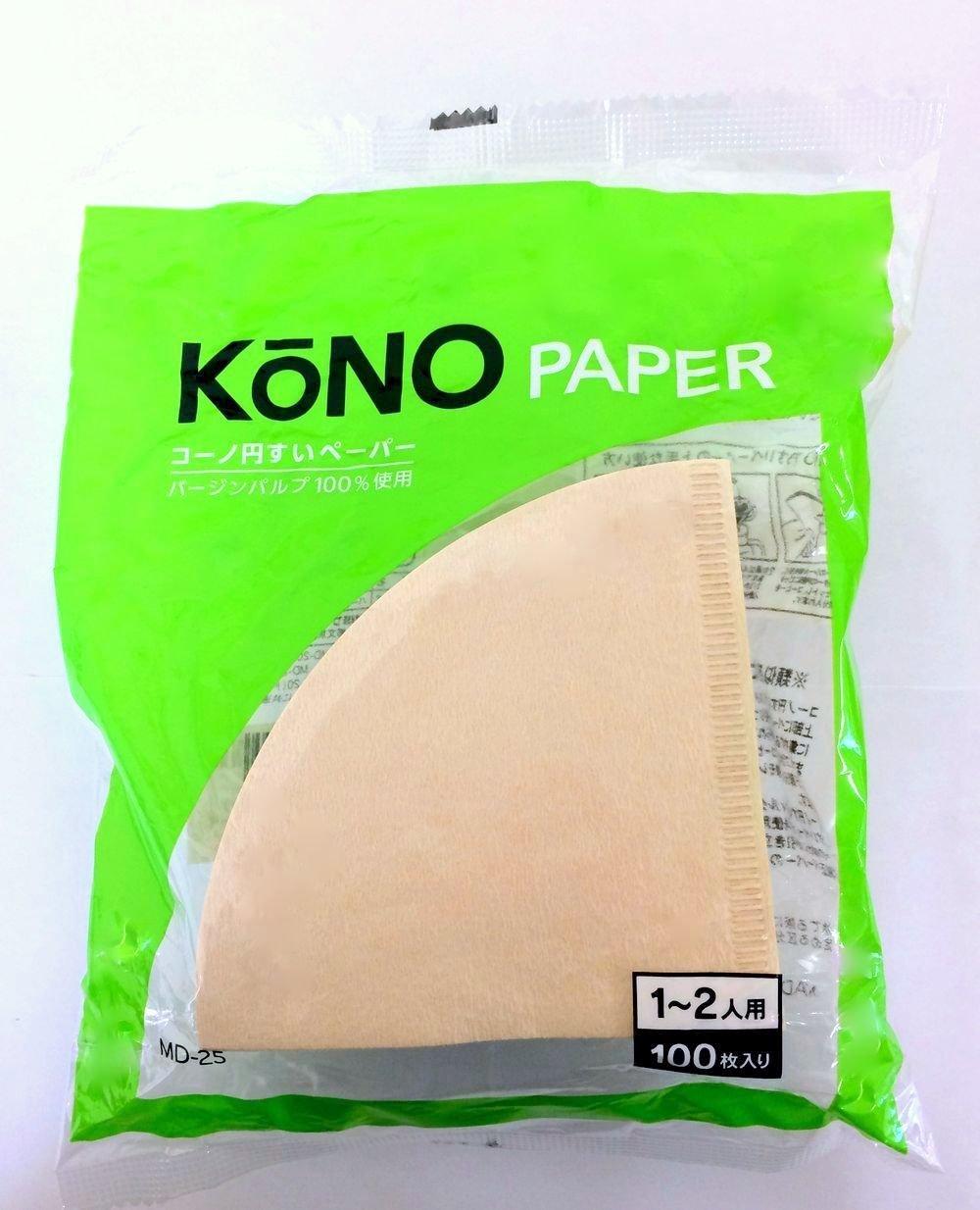 

Filter Paper for Meimon KONO (KONO Style) MD-25 Dripper (Serves 1-2 People) - 100 Sheets