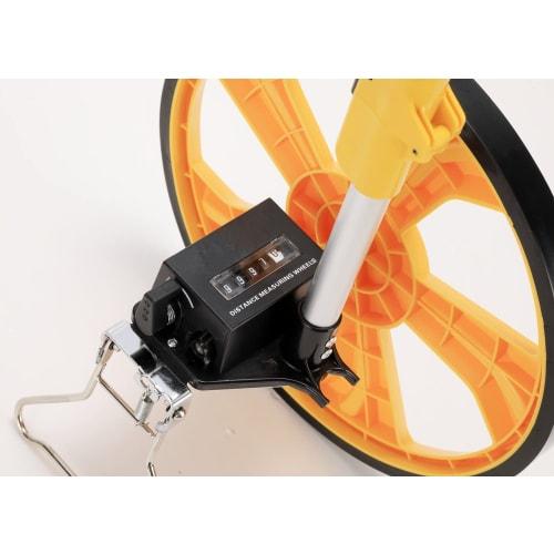 Walking Measure, Wheel, Foldable, Road Measure, Yellow, Distance Measuring Device, Road Counter, Wheel Measure