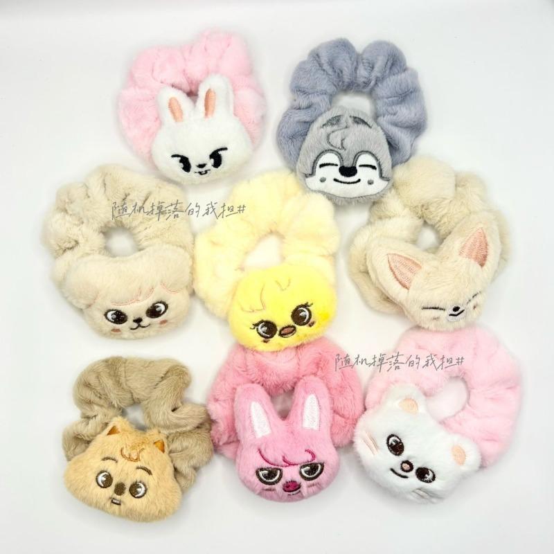 Discover Intime Women's Latest Popular Skzoo Adorable Cartoon Big Intestine Hair Circle Star Peripheral Latest Style Great For Daily Use