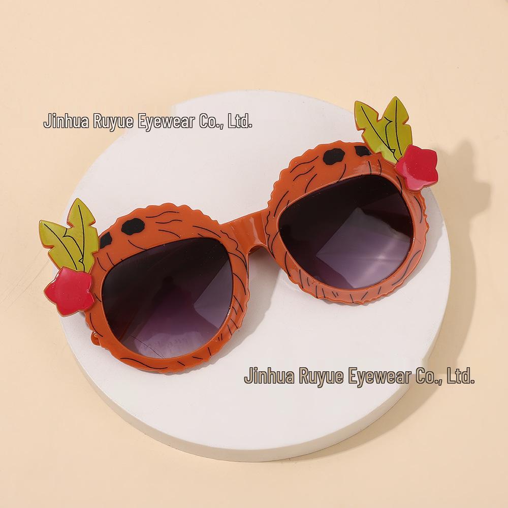 Hawaiian Fruit-Themed Personalized Sunglasses Party Props