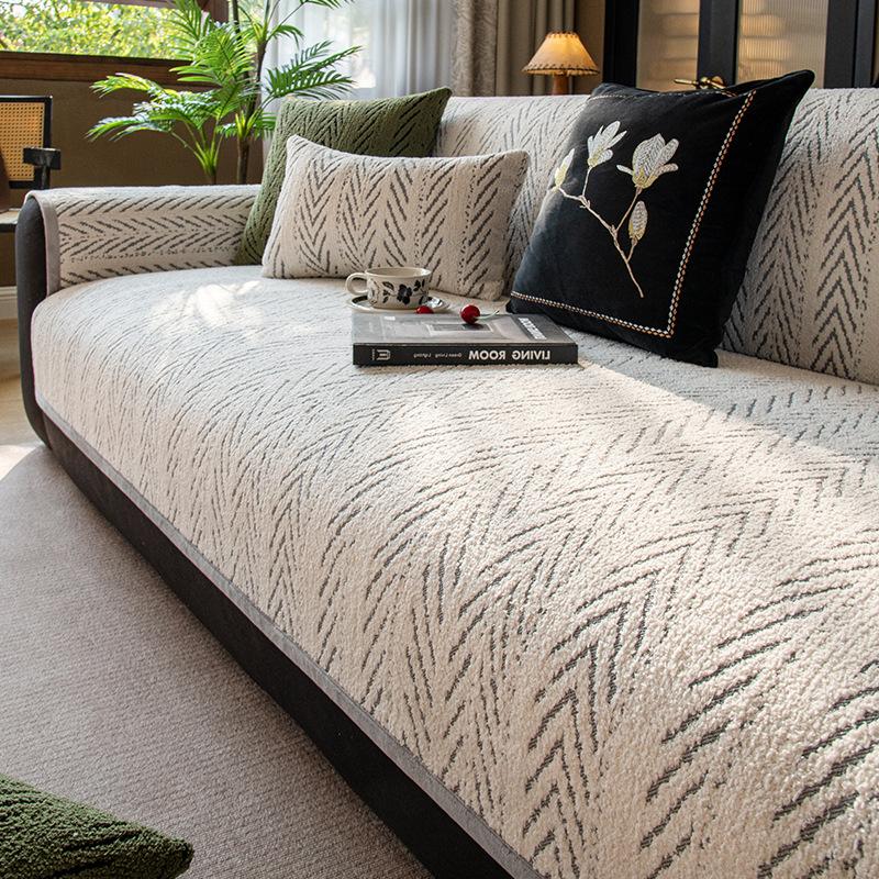 

Современный простой скандинавский стиль плюшевая диванная подушка новая зимняя теплая и удобная подушка нескользящая кожаная диванная ткань 70x70cm 1pcs