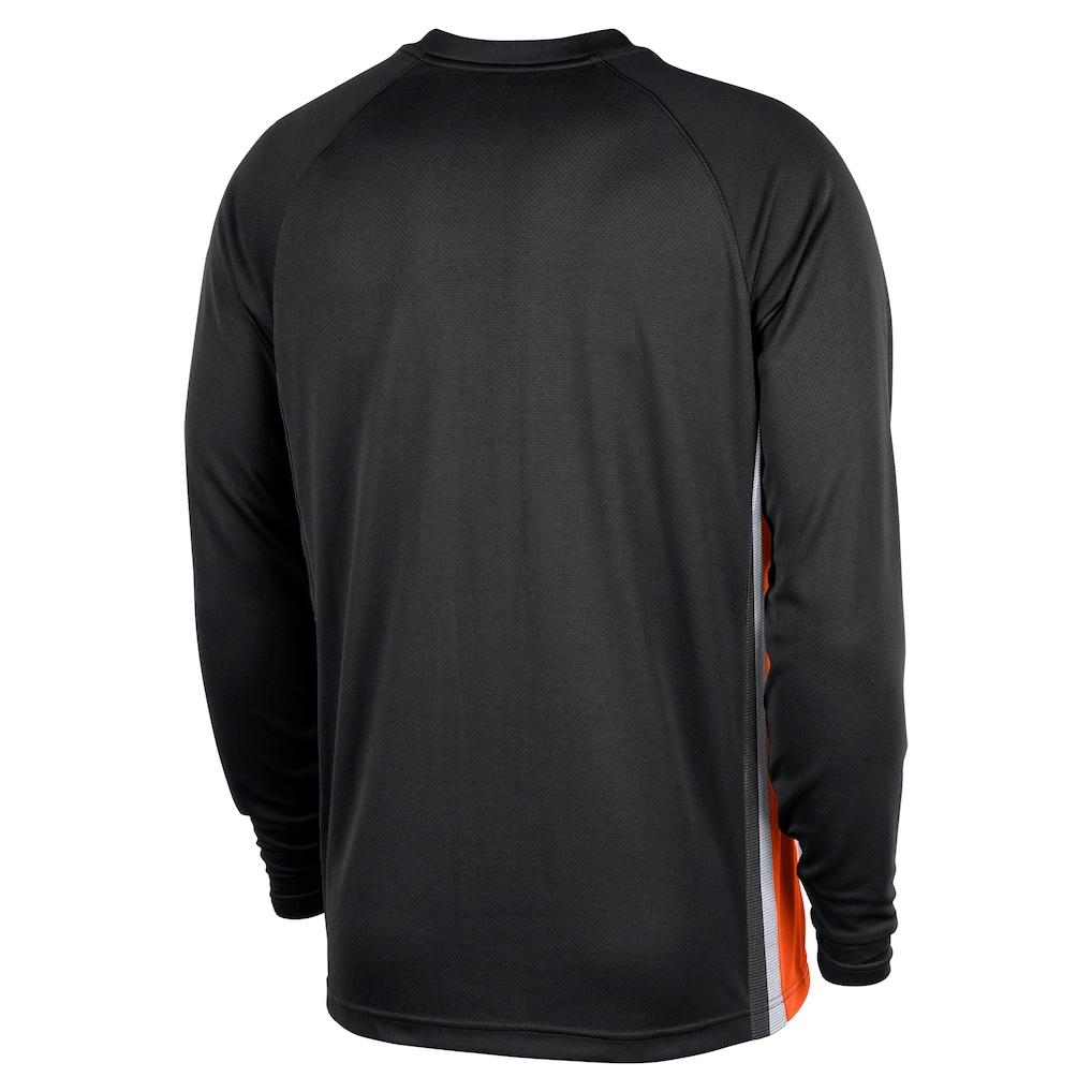 Nike NBA Clippers City Edition Warm-Up Crew Neck Long Sleeve T-Shirt Men Tops HQ6245-010