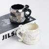 Light Luxury High-End Ceramic Mug Creative High-Value Home Office Elegant Muse Coffee Cup Tea Cup