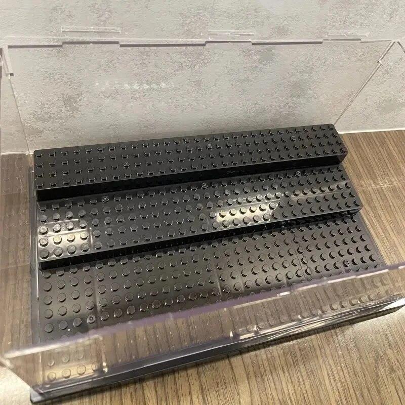 Non-Toxic Acrylic Transparent Display Box Building Blocks Model Assemble Dust Cover Figures Toys Protection Showcase Compatible With Brand