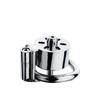 Metal Catheter Stainless Steel CB Lock Chastity Lock Penis Cage  Sex Toys Ball Stretcher Cock Ring Sounding Slave