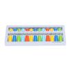Abacus Small Portable Children"s Puzzle 13 Grades 7 Beads Mental Arithmetic Math AbacusBlue