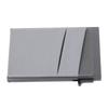 Men Slim Card Holder Wallet Secure Protection Card Holder Side Push Aluminum Alloy Slim Minimalist