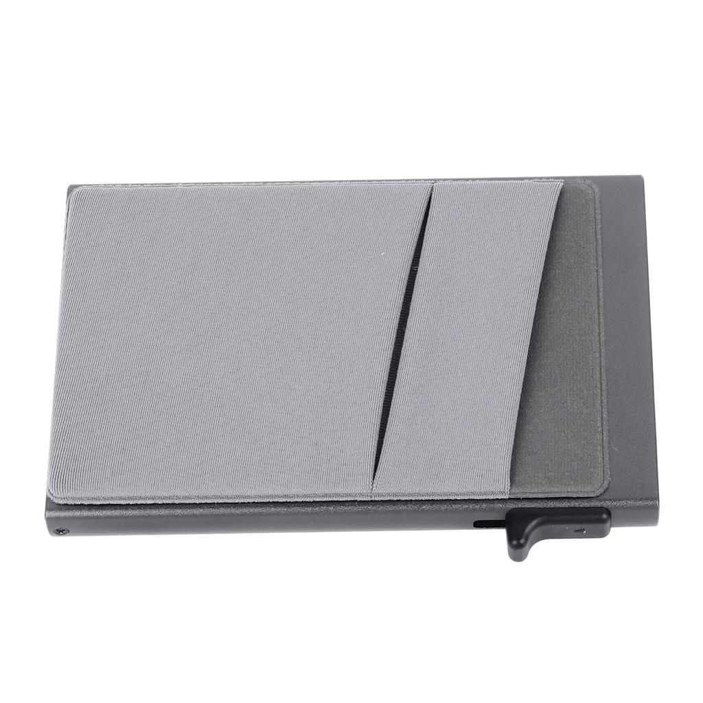 Men Slim Card Holder Wallet Secure Protection Card Holder Side Push Aluminum Alloy Slim Minimalist