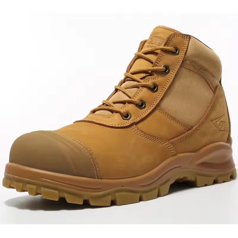 Cowhide Work Safety Boots Men Puncture-Proof Indestructible Shoes Anti-smash Work Sneakers Anti Scald Welding Boots Protective