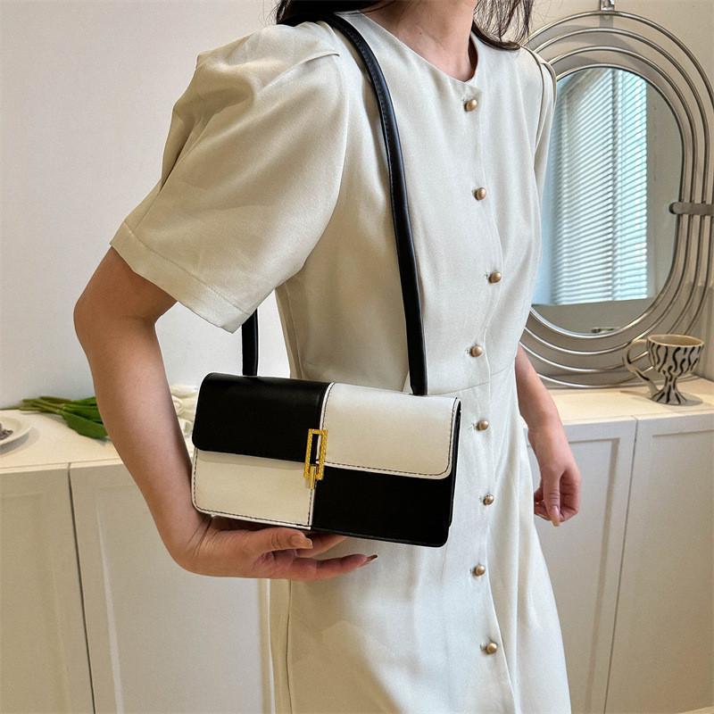 Trendy Pu Mini Crossbody Bag For Women 2023 Simple Style Shoulder Handbag