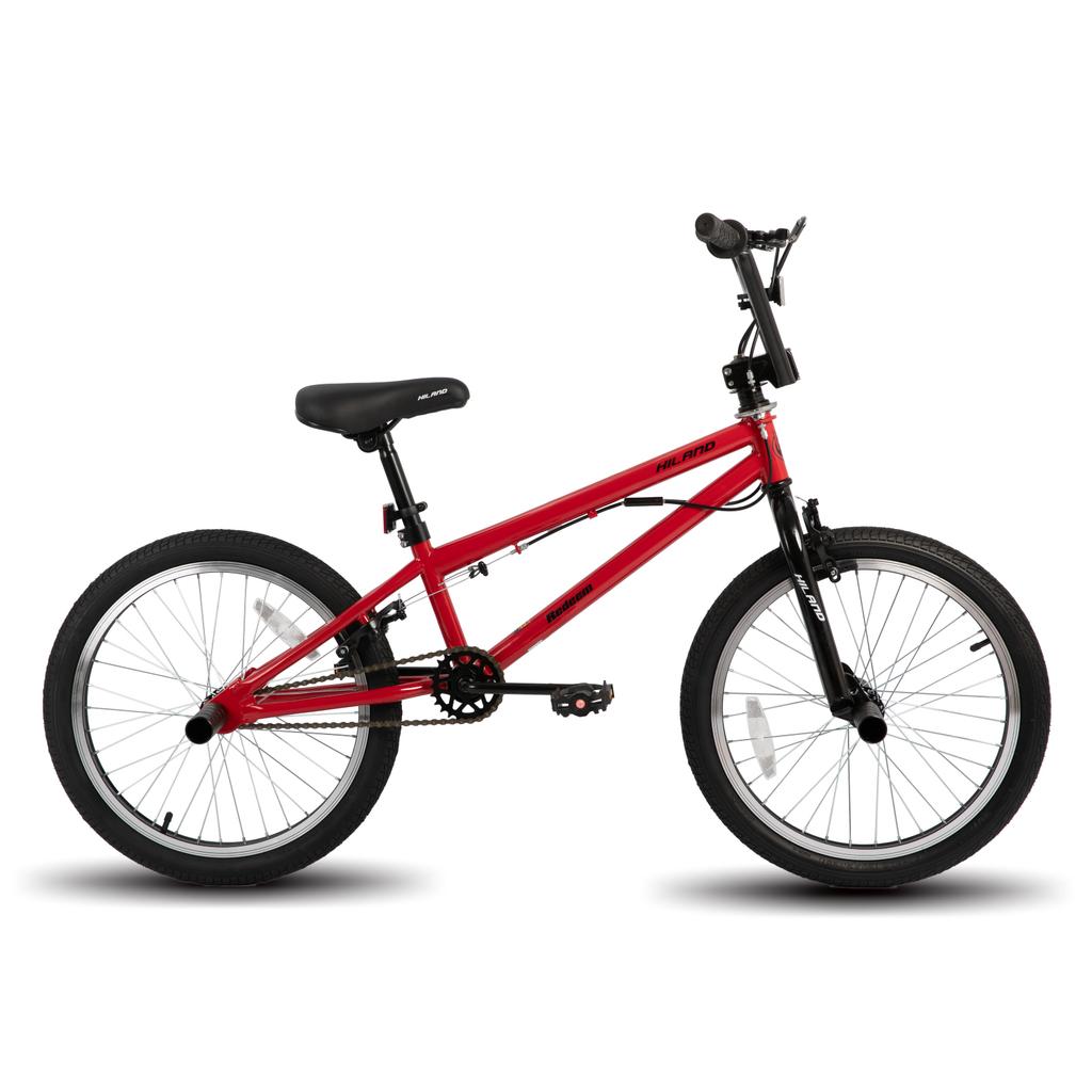Hiland 20 Inch Freestyle Kids BMX Bike,Beginner-Level Riders with 360 Degree Gyro & 4 Pegs, Kids' Bicycles for Boys,Girls