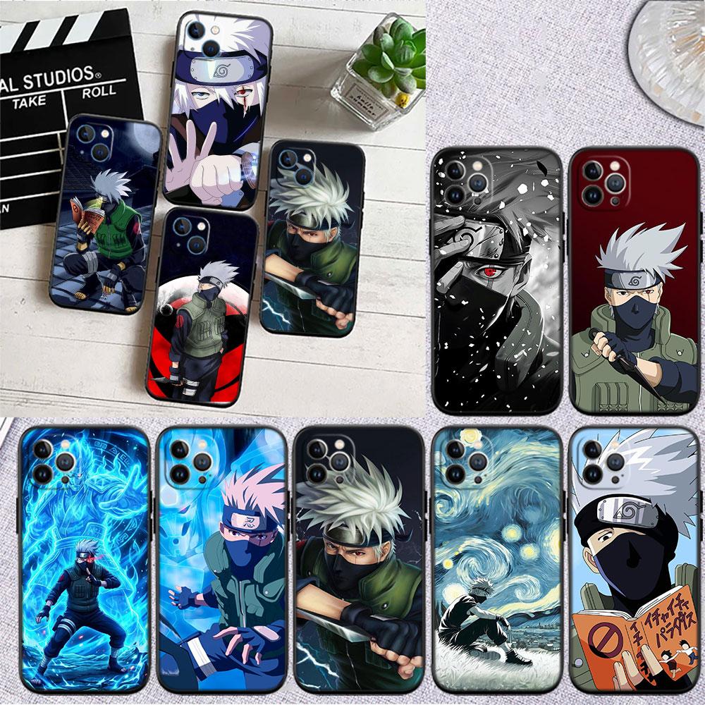 LO68 Naruto Kakashi Soft Shell Phone Case for Samsung Galaxy Note 10 20 S23 S24 S25 Ultra FE Plus Edge Lite A02S A35 A07 A17