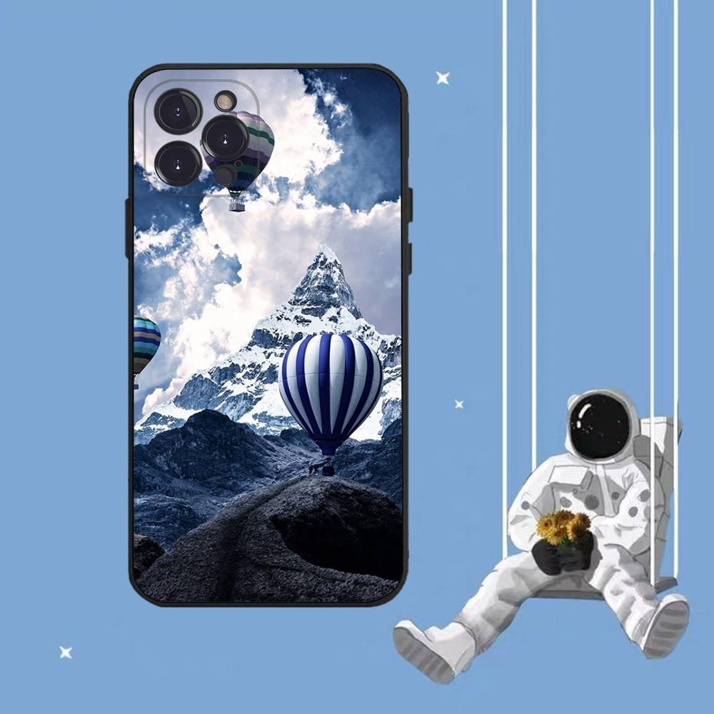 Hot Air Balloon Phone Case For iPhone 14 11 12 13 Mini Pro XS Max Cover 6 7 8 Plus X XR SE 2020 Funda Shell