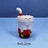 MOC Small Building Block Models, Christmas Themed Ornaments, Christmas Gifts, Sleds, Snowmen, Reindeer, Christmas Trees