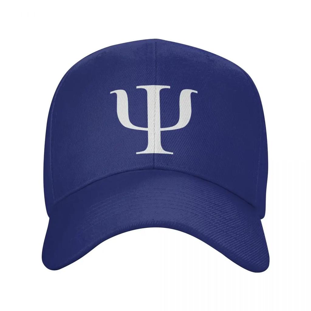 Punk Psi Psychologie Logo Baseballová Čepice pro Ženy Unisex Prodyšná Psycholog Učitel Dárek Táta Klobouk Venkovní Snapback Čepice