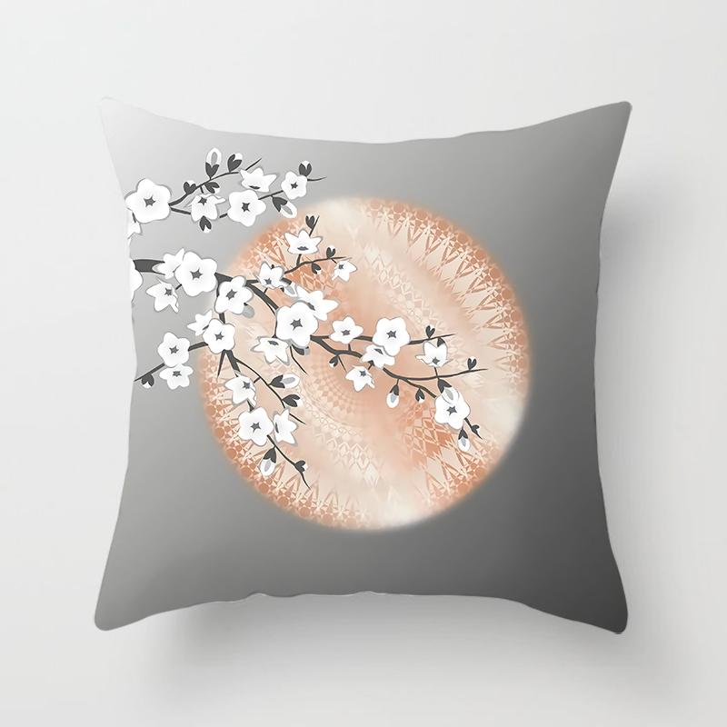 45x45cm Geometric Printed Pattern Pillowcase for Home Living Room Sofa Bedroom Decoration Cushion Cover