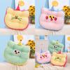Hat Cat Birthday Lattice Pattern Plush Toy Cushion Cartoon Bedroom Decoration