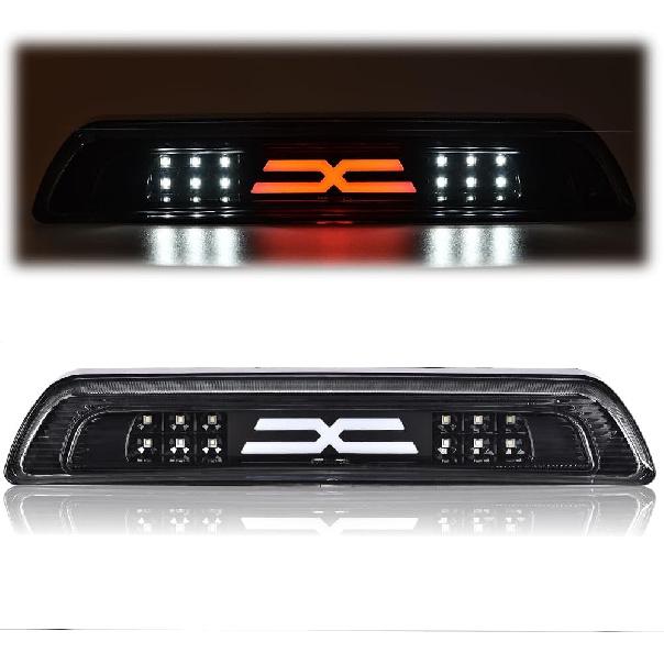 G-PLUS LED Rear Third 3rd Brake Light Compatible with Toyota Tacoma 1995-2017 High Mount Brake Light(Clear Lens Chrome Housing) 8157004030
