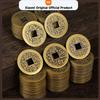 Xiaomi 50/100/200Pcs Chinese Feng Shui Coins Antique Bronze Good Luck Ching Coins for Health and Wealth Home Office Car Decoration450000