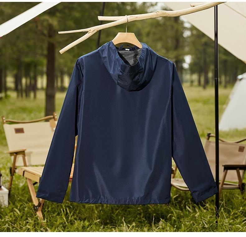 Thin Models of The Same Men and Women Windproof Fabric Rushing Fashionable Jacket YG-998