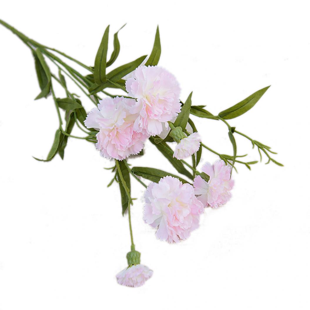 

Искусственный цветок для домашнего декора 1шт светло-розовый