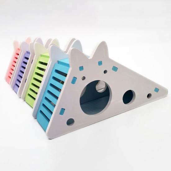Hamster House Assembled DIY Smooth Surface Hamster Slider House Toy for Pet