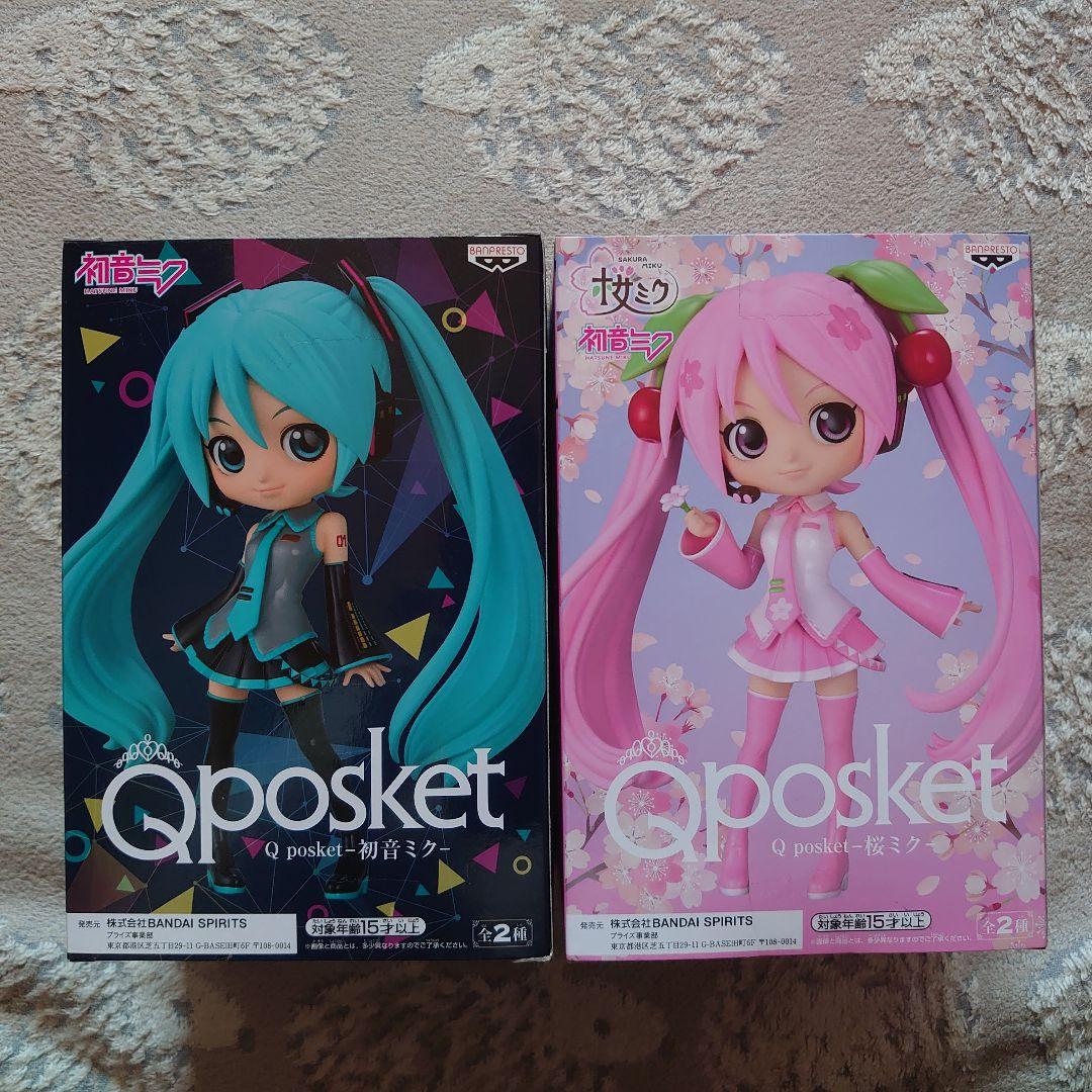 

[USED] Hatsune Miku Sakura Miku Q posket figure