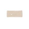 [RABBIT FUR] COIN HAIR BANDANA_BEIGE