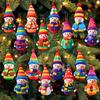 16pcs Cute Snowman Wooden Ornaments Christmas Tree Hanging Pendants For Xmas Party Home Wall Room Decoration 2026 New Year Gifts