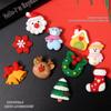 Christmas Nail Charms Resin Santa Elk Socks Snowflake Xmas Tree Nail Art Decor