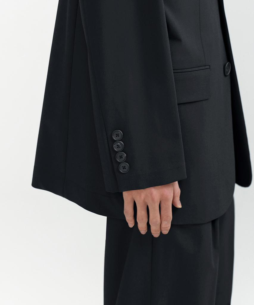 Musinsa Standard [Cooltandard] Oversized Blazer [Black]