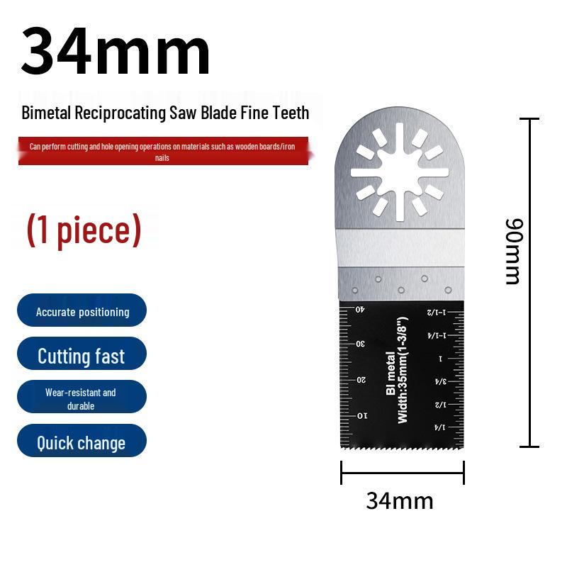 Multifunctional Woodworking Saw & Trimmer: Universal Blade, Slow Loading, Flower Hole for Cutting & Grinding