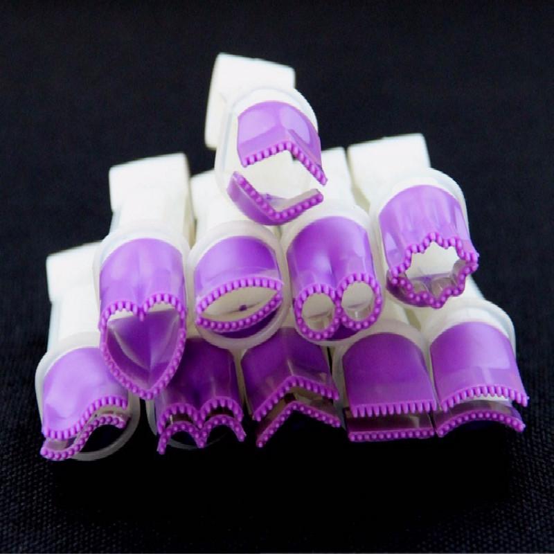 10 Pcs Flower Lace Edge Clips Needles Fondant craft Ornaments Paste Tool Cake Cookie