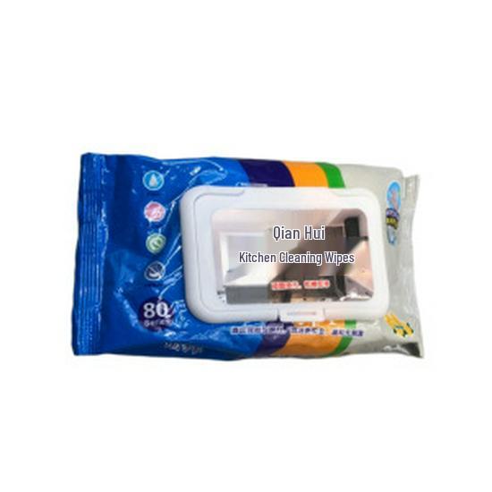 Thick Kitchen Wipes - Strong, Disposable Oil & Stain Removal Cloths for Easy Cleaning