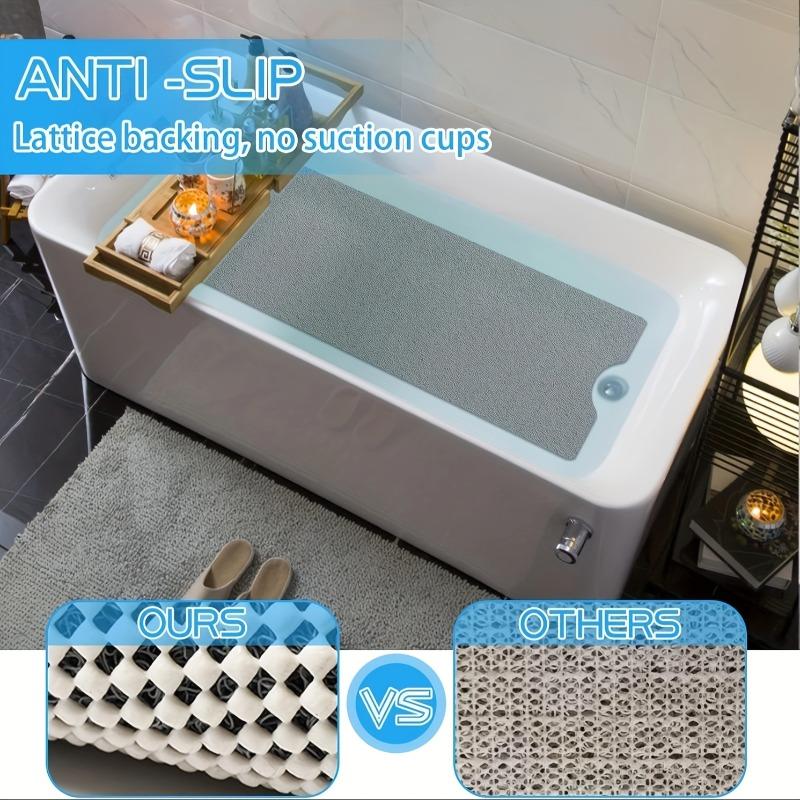 1pc Shower Room Bathroom Floor Mat Special for Bathing Toilet Kitchen Floor Mat Anti-slip Modern and Simple Polyester Fiber