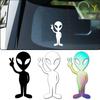 Alien Peace Sign Vinyl Decal Car Stickers for Window Body Styling Durable Decoration Automotive Trucks Laptop Moto Vinyl Decals